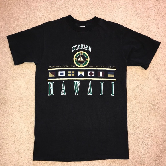 Jerzees Other - Jerzees Kauai Hawaii Vintage 90s Mens T-Shirt Made In USA